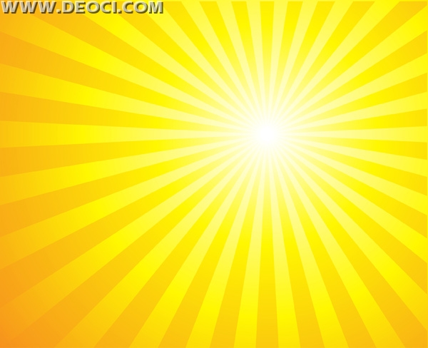 600x488 Vector Yellow Light Radiation Ray Beam Background Illustration