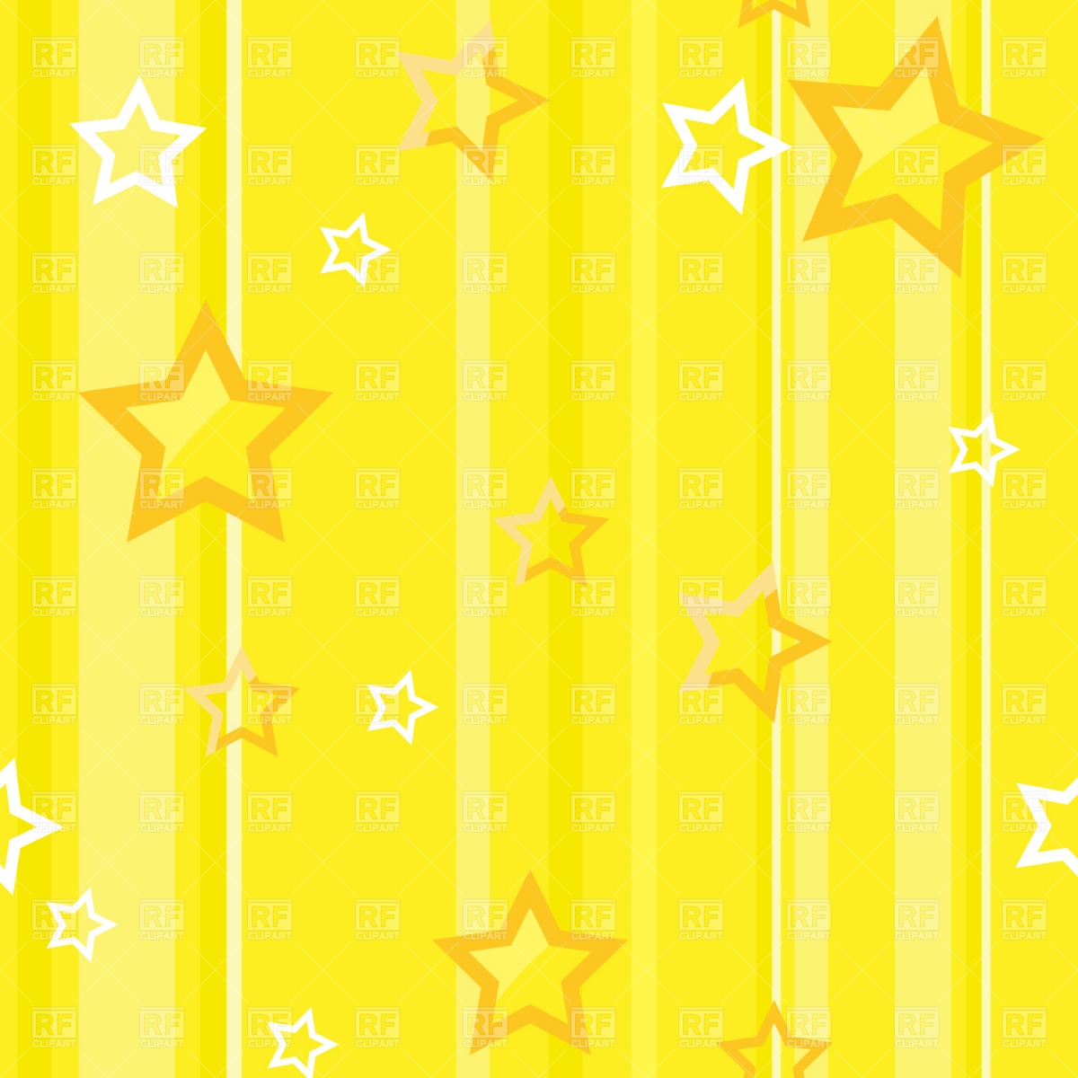 1200x1200 Striped Yellow Background With Stars Vector Image Of Backgrounds