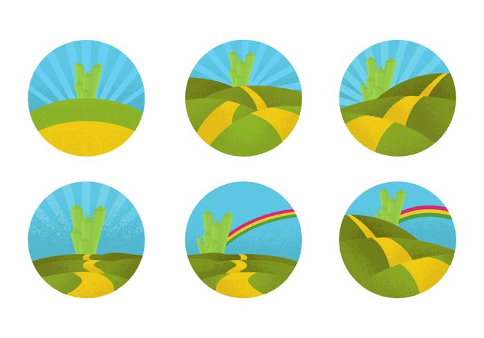 700x490 Yellow Brick Road Free Vector Art