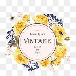 Vector Yellow Rose Flower Label, Vector, Yellow, Rose 260x261 Vector Yellow Rose Flower Label, Vector, Yellow, Rose