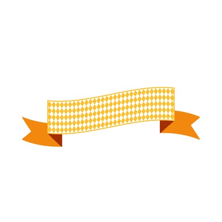 450x450 Oktoberfest Simple Ribbon For Banner And Headline In Bavarian