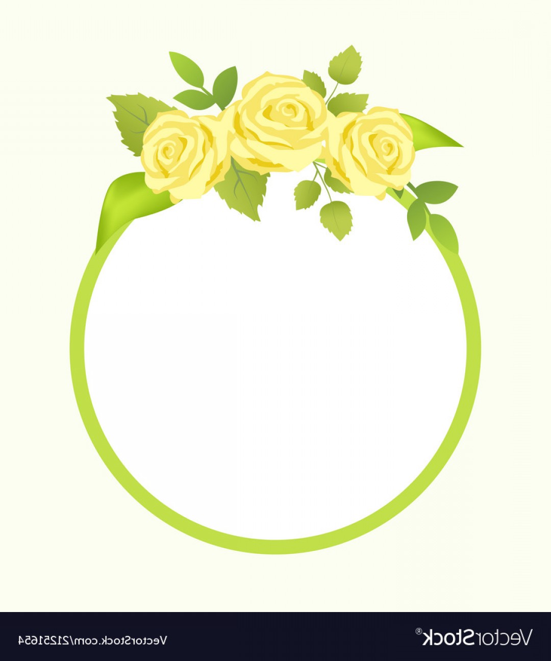 1080x1296 Rose Yellow Flowers With Green Leaves Photo Frame Vector Catchsplace