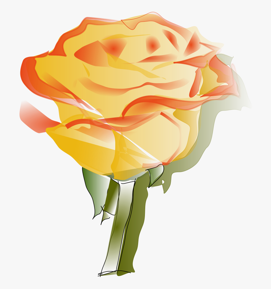 920x980 Yellow Roses Vector