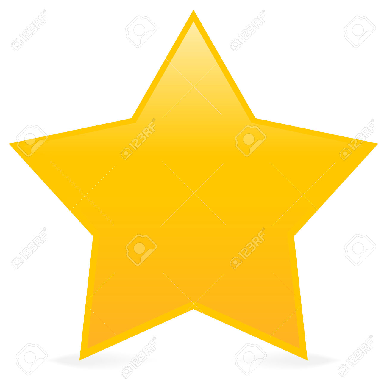 Yellow Star Vector
