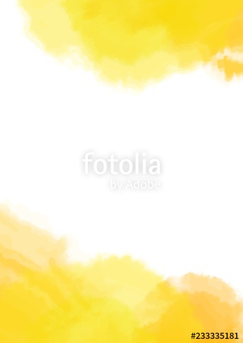 354x500 Light Yellow Texture, Abstract Watercolor Background With Gap