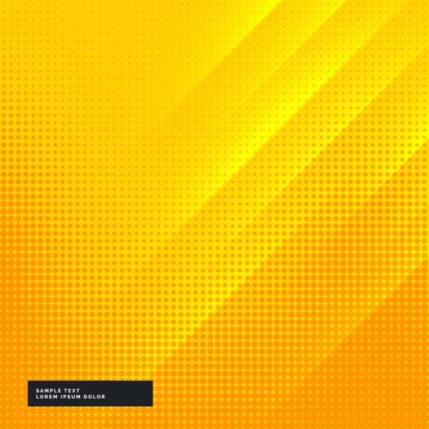 626x626 Yellow And Orange Background With Halftone Dots Vector Free Download