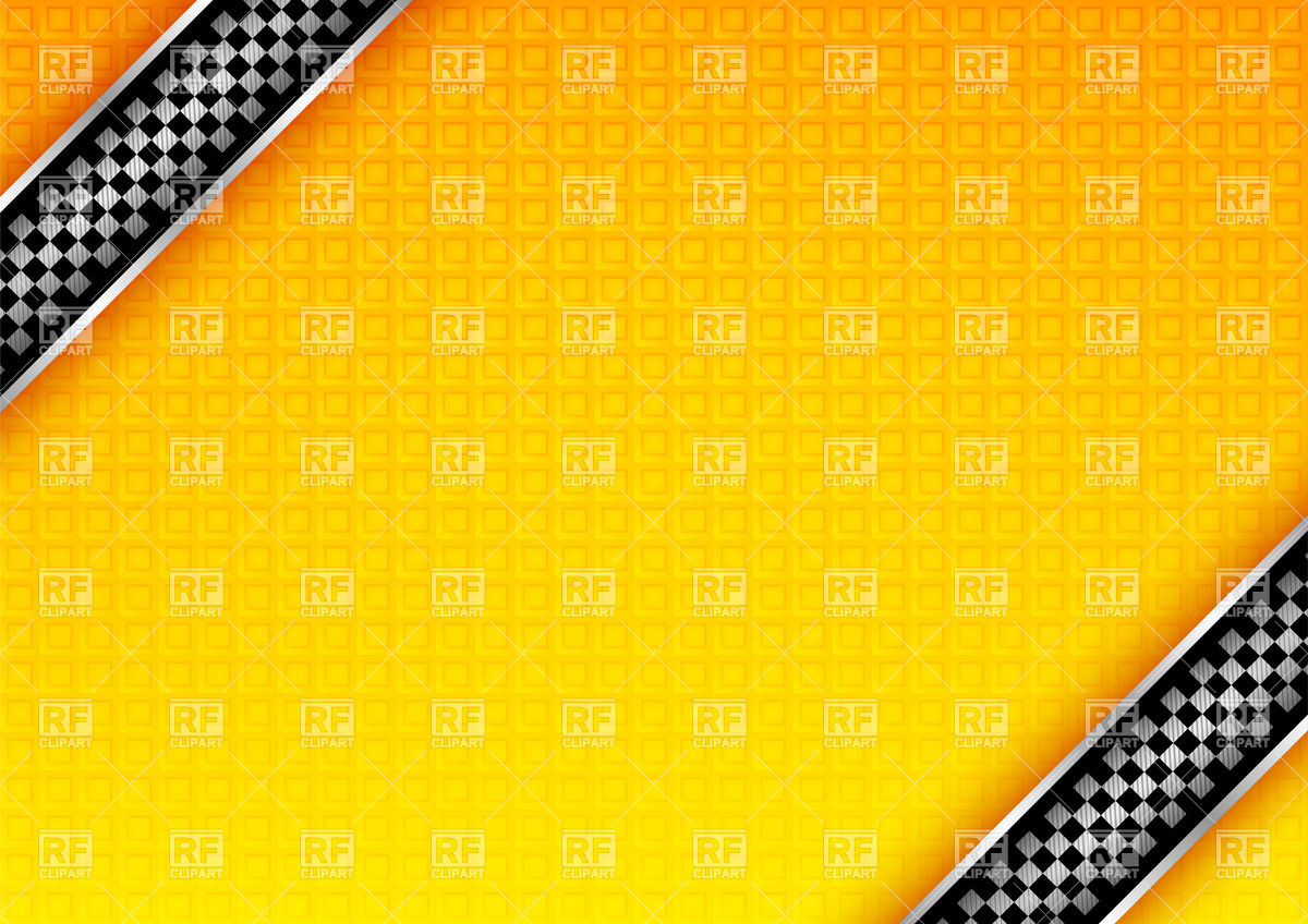 1200x848 Yellow Textured Taxi Background With Chequered Pattern Vector