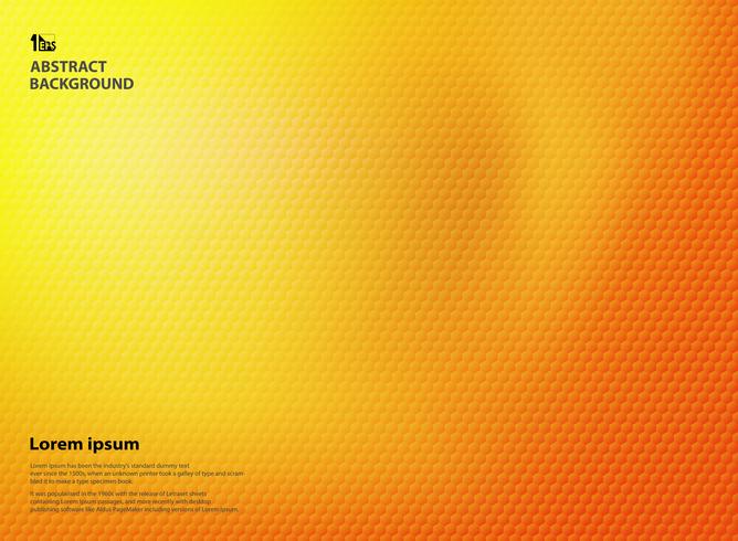 668x490 Abstract Gradient Yellow And Orange Colors With Pentagon Pattern
