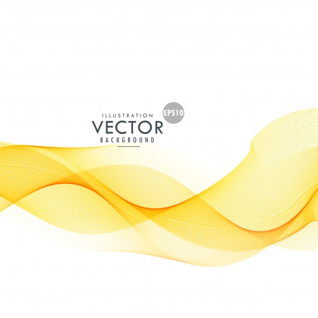 Background With Wavy Shapes, Yellow Vector Free Download 626x626 Background With Wavy Shapes, Yellow Vector Free Download