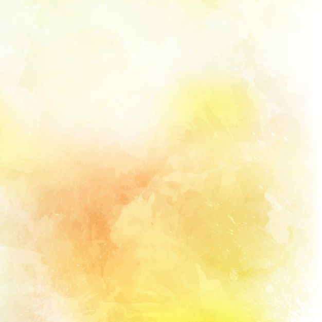 Yellow Watercolor Vector
