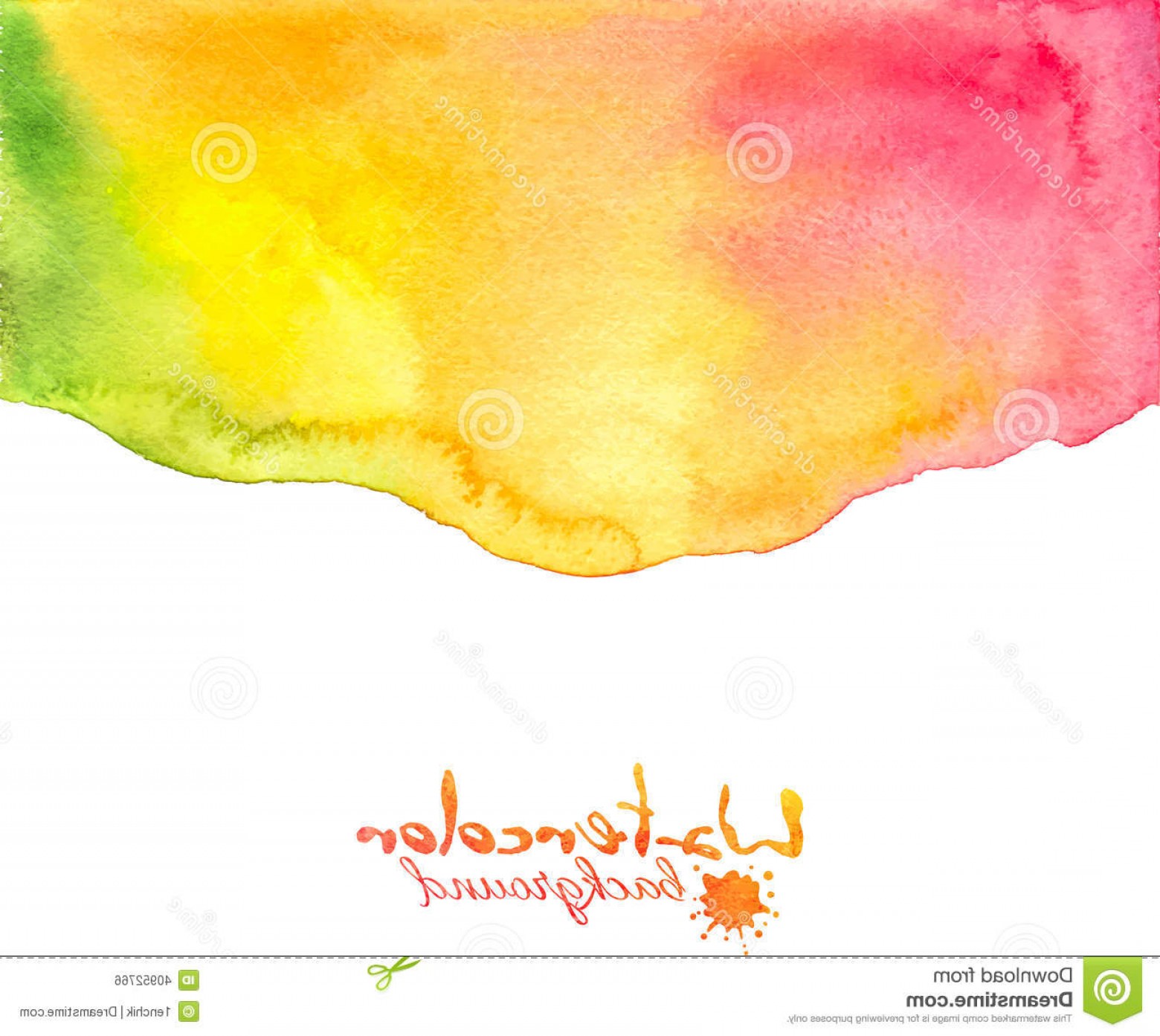 1560x1393 Stock Photography Orange Red Watercolor Vector Background Abstract