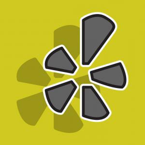 300x300 Network Restaurant Review Social Yelp Icon Vector Newwaysys