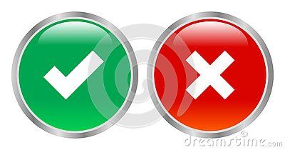 400x210 Yes No Buttons Web Illustration Vector Download