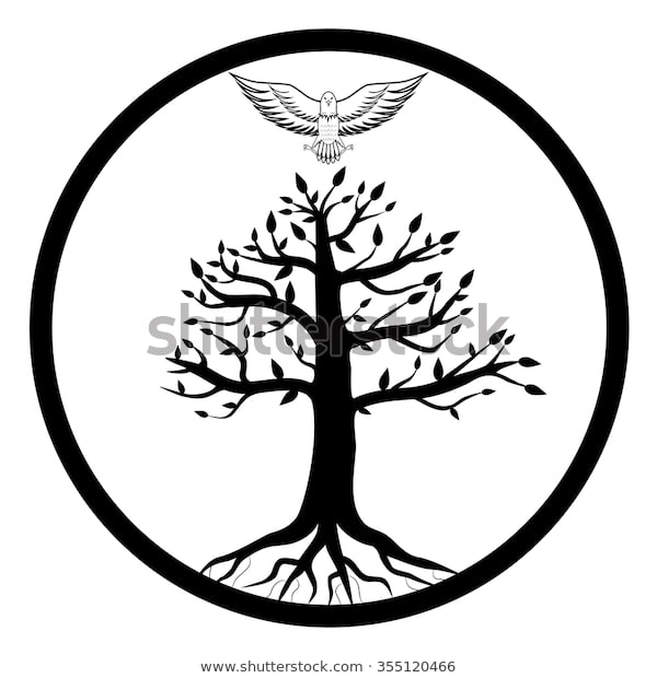 600x620 Download Free Png Mythological World Tree Yggdrasil Vector