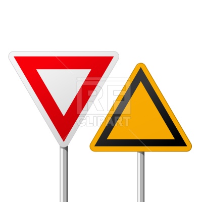 Blank Road Yield Signs Vector Image Of Signs, Symbols, Maps 400x400 Blank Road Yield Signs Vector Image Of Signs, Symbols, Maps