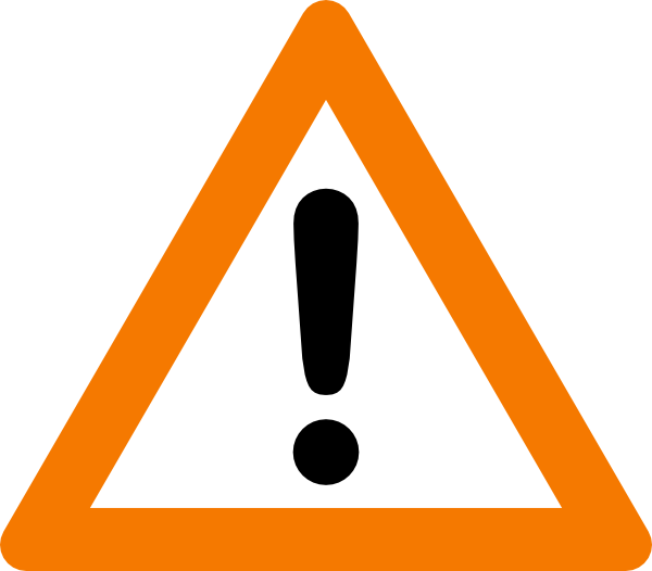 Warning Yield Sign Clip Art 600x526 Warning Yield Sign Clip Art