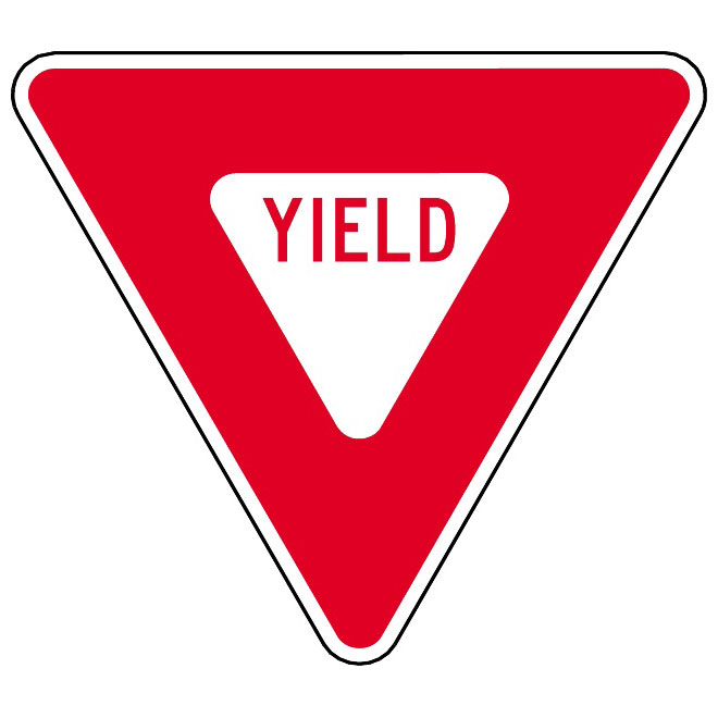 Yield Sign 660x660 Yield Sign