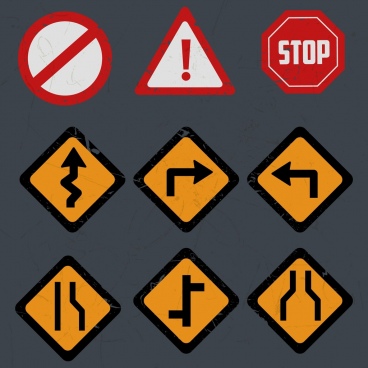 Yield Traffic Signs Free Vector Download 368x368 Yield Traffic Signs Free Vector Download
