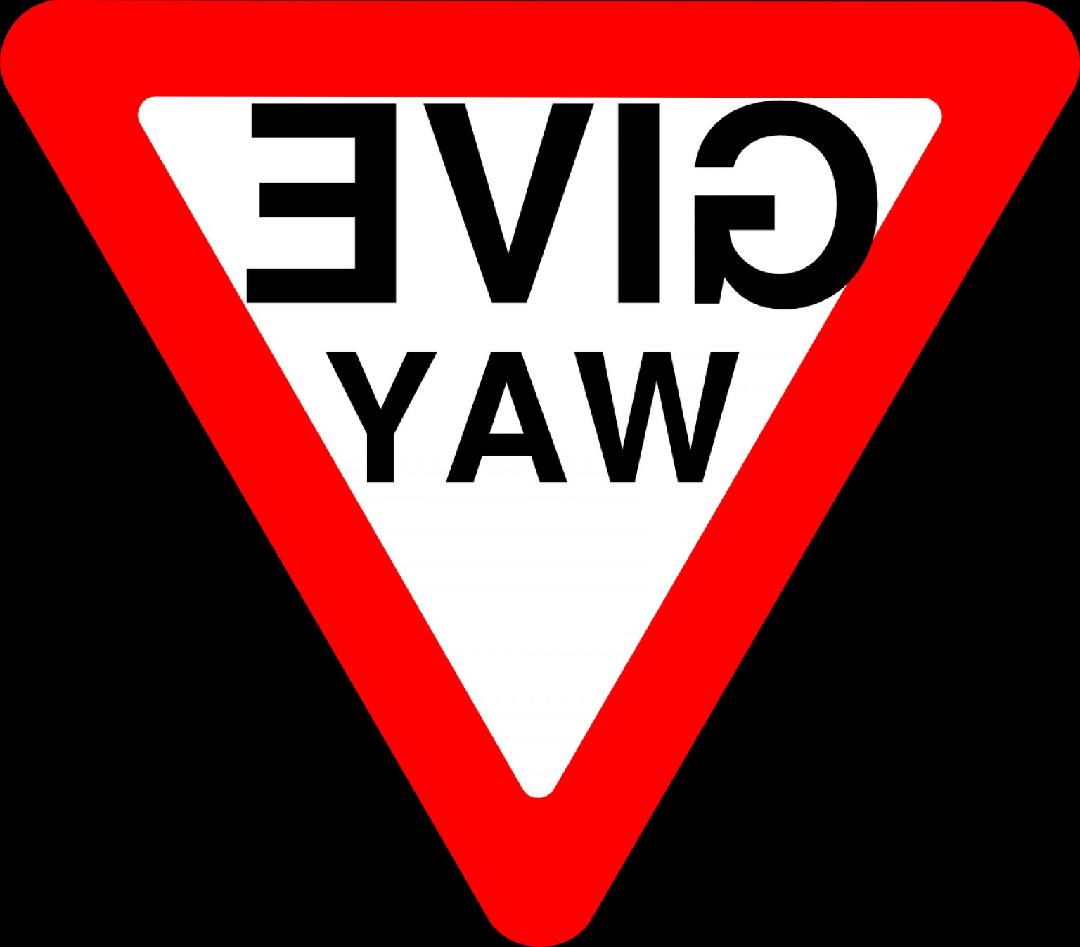 Give Way Sign Yield Sign Roadsign Caution Sign Free Vector 1536x1347 Give Way Sign Yield Sign Roadsign Caution Sign Free Vector