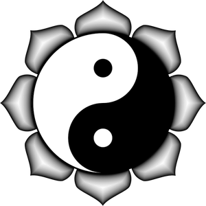 Yin And Yang Vector