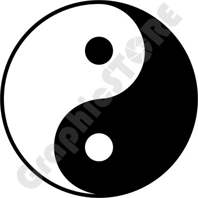 Yin Yang Vector 400x400 Yin Yang Vector