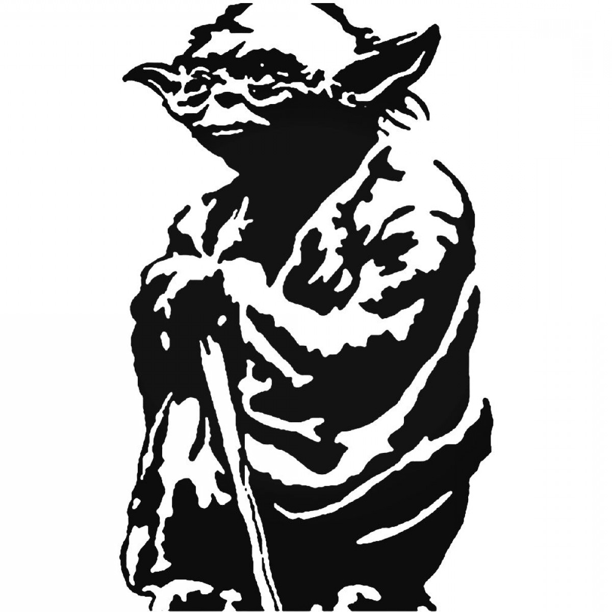 Free SVG Yoda: Unleash the Power of the Jedi Master in Your Designs