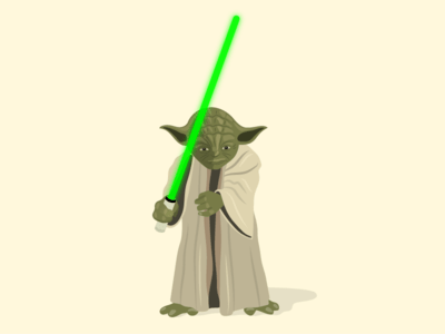Free Star Wars Yoda Vector 400x300 Free Star Wars Yoda Vector