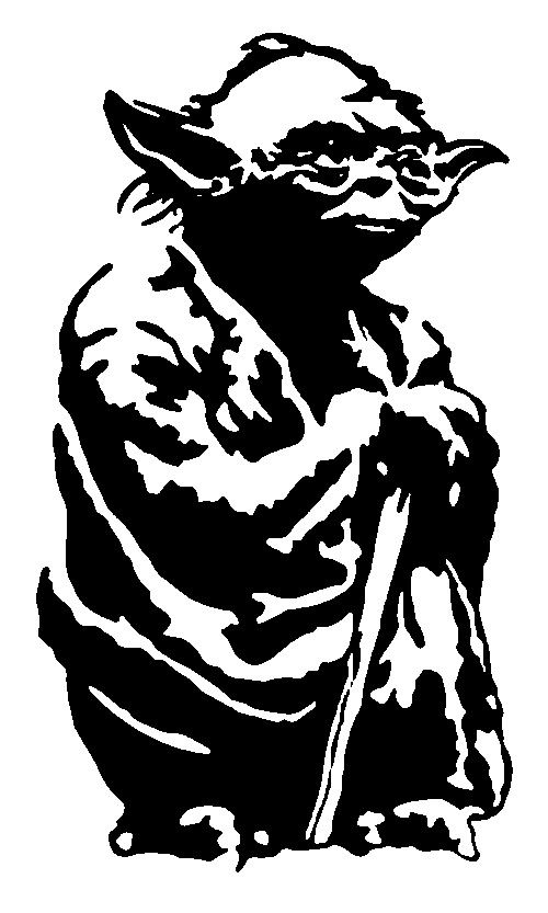 Yoda Png Black And White Transparent Yoda Black And White 500x833 Yoda Png Black And White Transparent Yoda Black And White