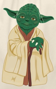 190x299 Yoda Vector Art Cotton Drawstring Bag Spreadshirt
