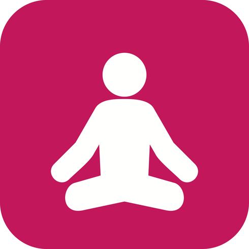 490x490 Vector Yoga Icon