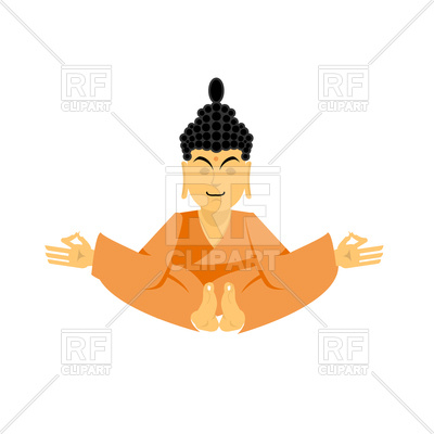 400x400 Buddha In Lotus Pose