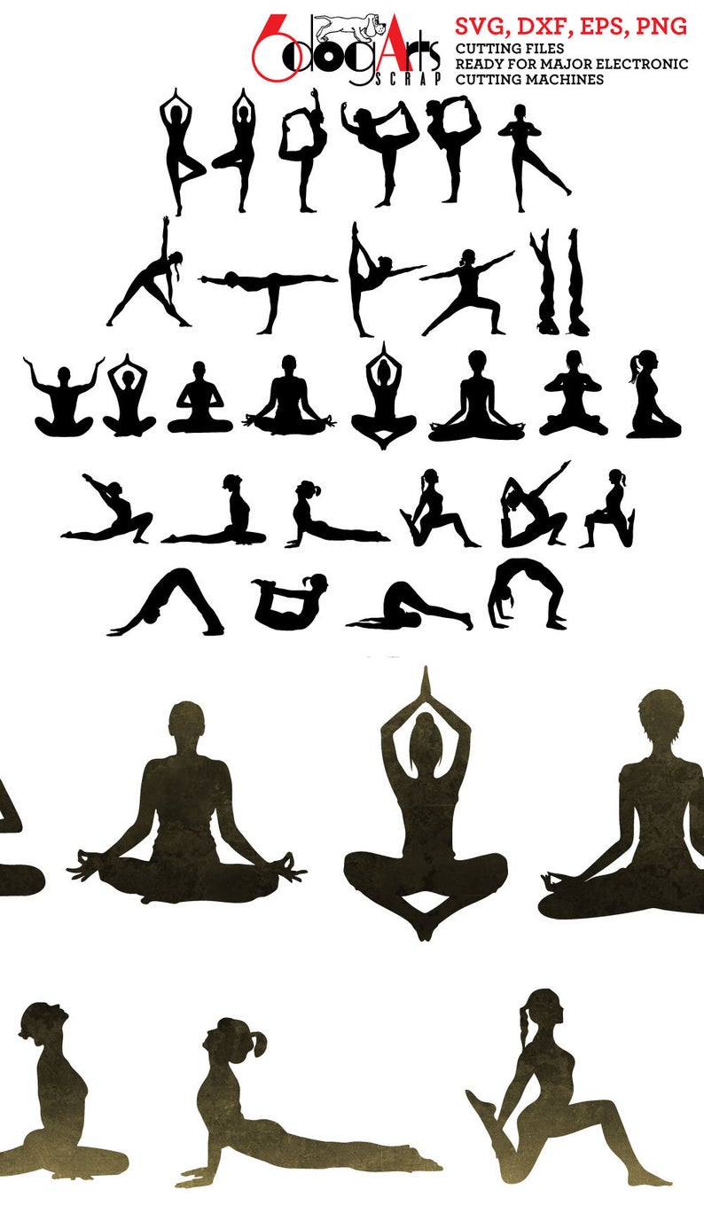 Yoga Silhouette Vector