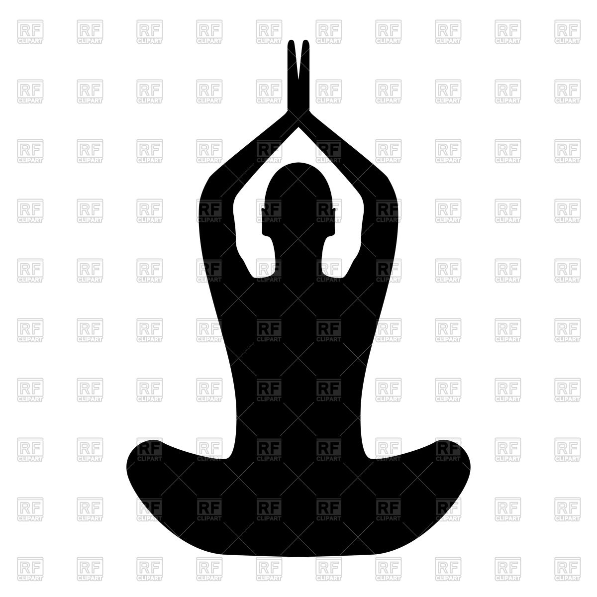 1200x1200 Yoga Silhouette