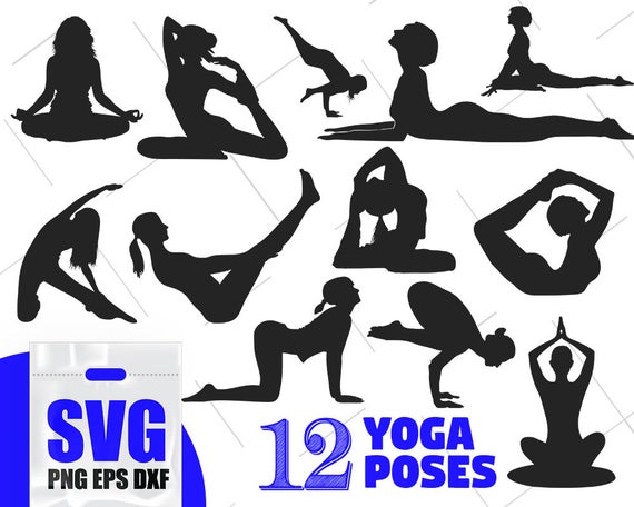 Yoga Silhouette Vector at Vectorified.com | Collection of Yoga ...