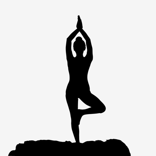 Silhouette Of A Person Doing Yoga Yoga Day, Silhouette, Yoga 640x640 Silhouette Of A Person Doing Yoga Yoga Day, Silhouette, Yoga
