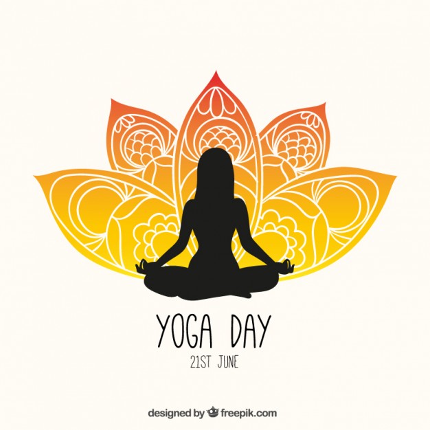 Yoga Day Flyer Vector Free Download 626x626 Yoga Day Flyer Vector Free Download