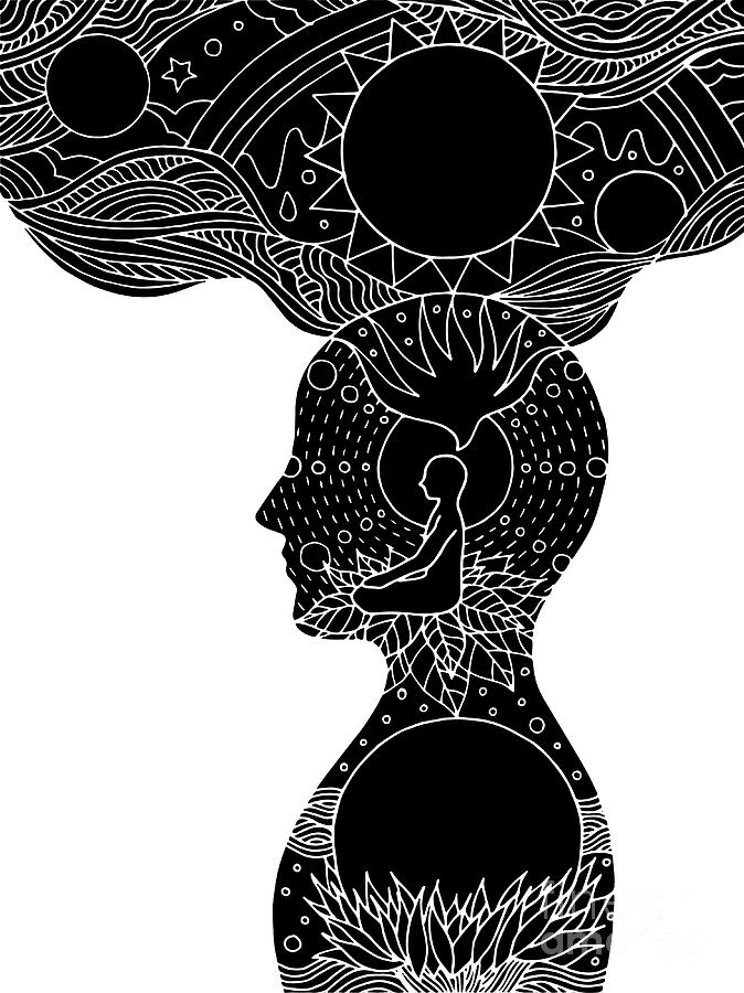 Chakra Lotus Pose Yoga, Vector Doodle Hand Drawing Sun World U 674x900 Chakra Lotus Pose Yoga, Vector Doodle Hand Drawing Sun World U