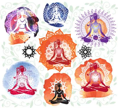 Yoga Vectors Free Vector Download 399x368 Yoga Vectors Free Vector Download