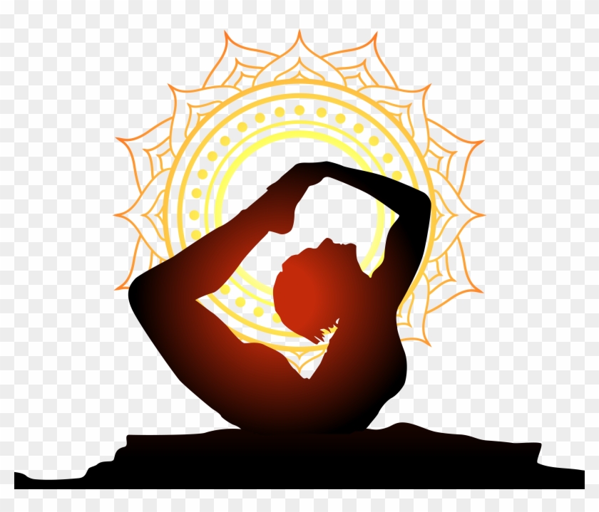 Women Performing Yoga With Sun Background Yoga Logo 840x719 Women Performing Yoga With Sun Background Yoga Logo