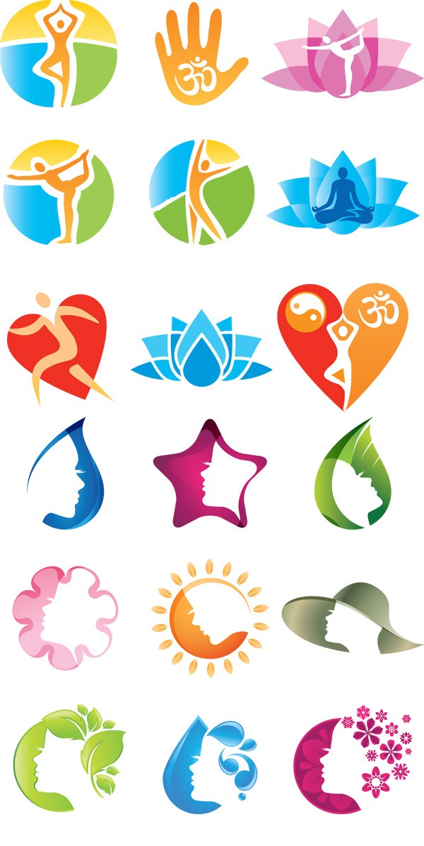 Yoga Vector Graphics Collection My Free Photoshop World 600x1197 Yoga Vector Graphics Collection My Free Photoshop World
