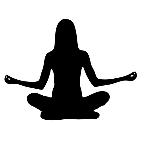 Yoga Vector Illustration Silhouette Royalty Free Vector Graphics 450x450 Yoga Vector Illustration Silhouette Royalty Free Vector Graphics