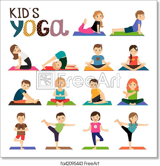 Free Art Print Of Kids Yoga Icons Set Kids Yoga Vector Icons Set 561x581 Free Art Print Of Kids Yoga Icons Set Kids Yoga Vector Icons Set