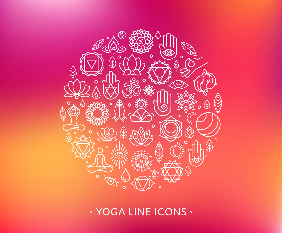 Line Yoga Vector Icons Vector Art Graphics 1136x936 Line Yoga Vector Icons Vector Art Graphics