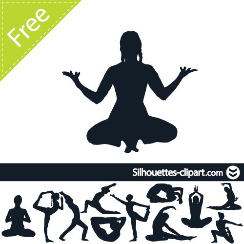 Yoga Vector Silhouette Silhouettes Silhouette, Yoga, Clip Art 500x500 Yoga Vector Silhouette Silhouettes Silhouette, Yoga, Clip Art