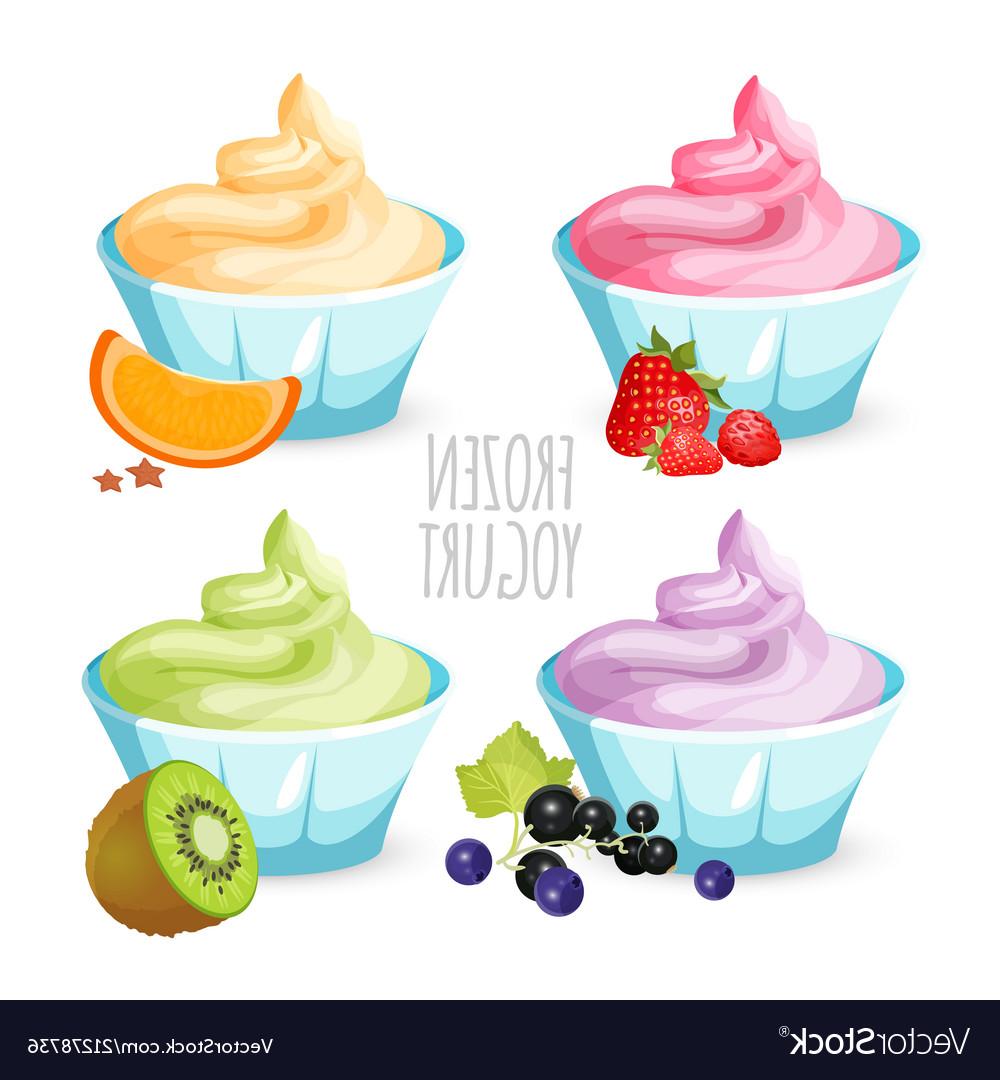 Yogurt Vector At Vectorified Com Collection Of Yogurt Vector Free For Personal Use