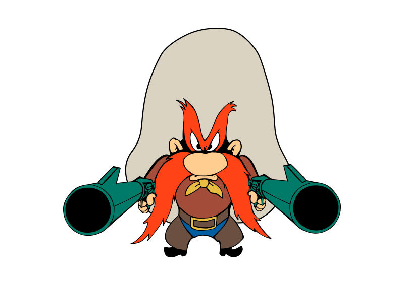 800x566 Yosemite Sam Vector
