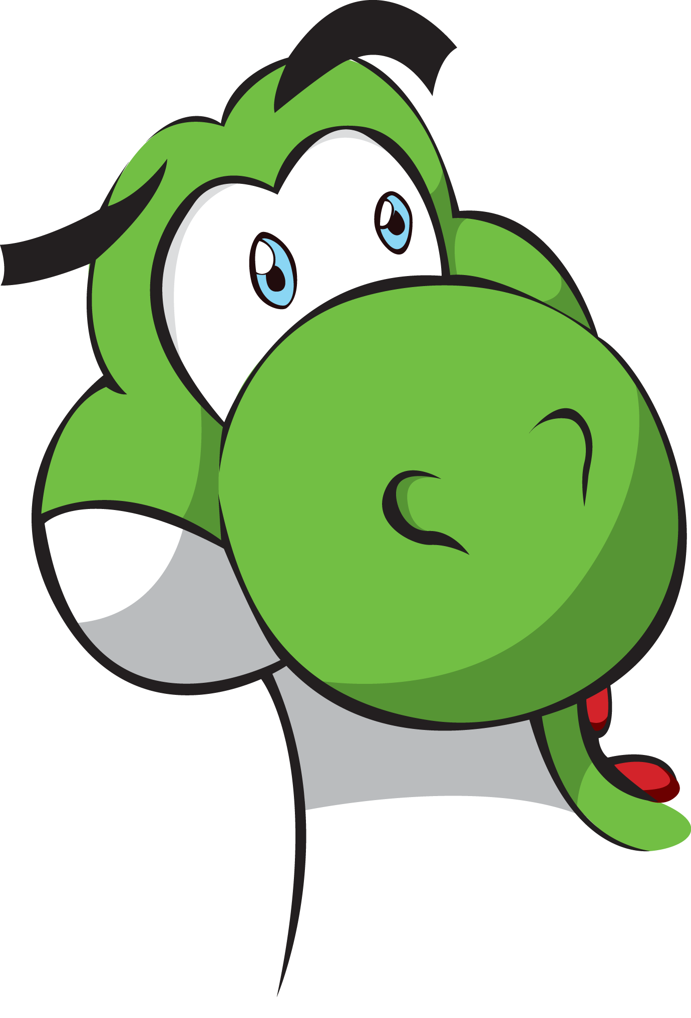 1380x2032 Yoshi, Vector
