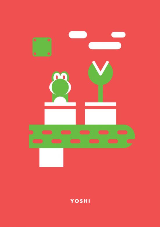 551x780 Yoshi Vector Illustration