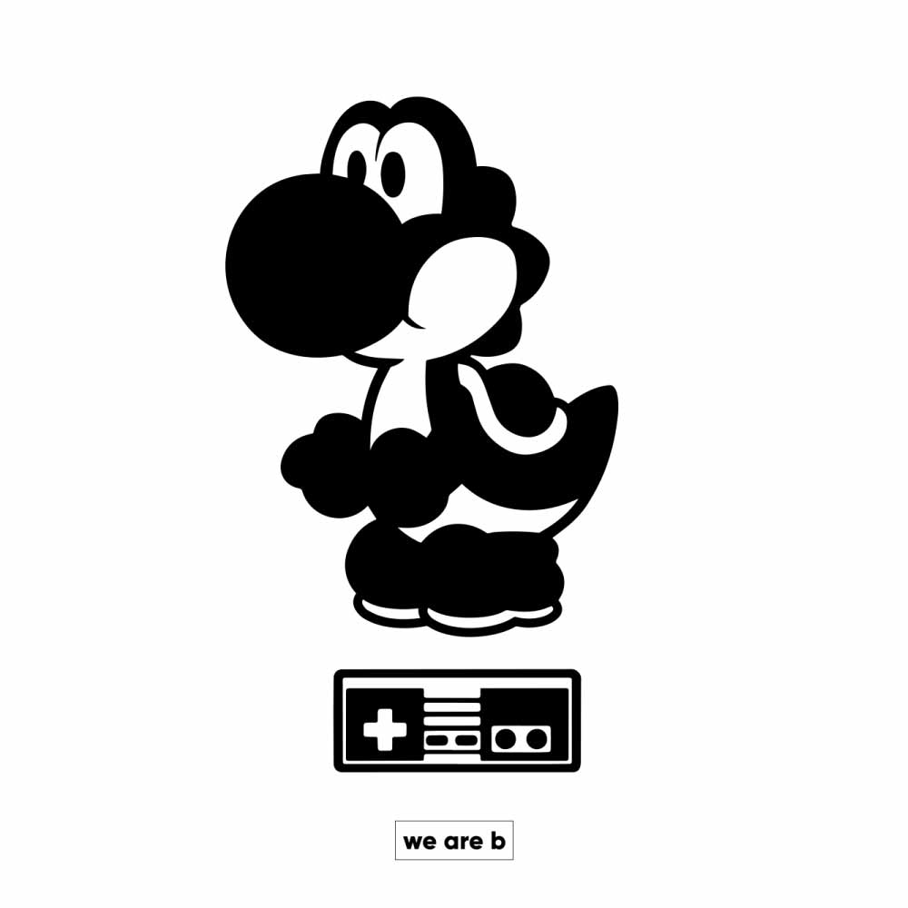 1000x1000 We Are B Yoshi Vector Design