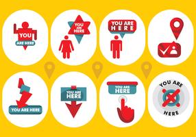 286x200 You Are Here Free Vector Art